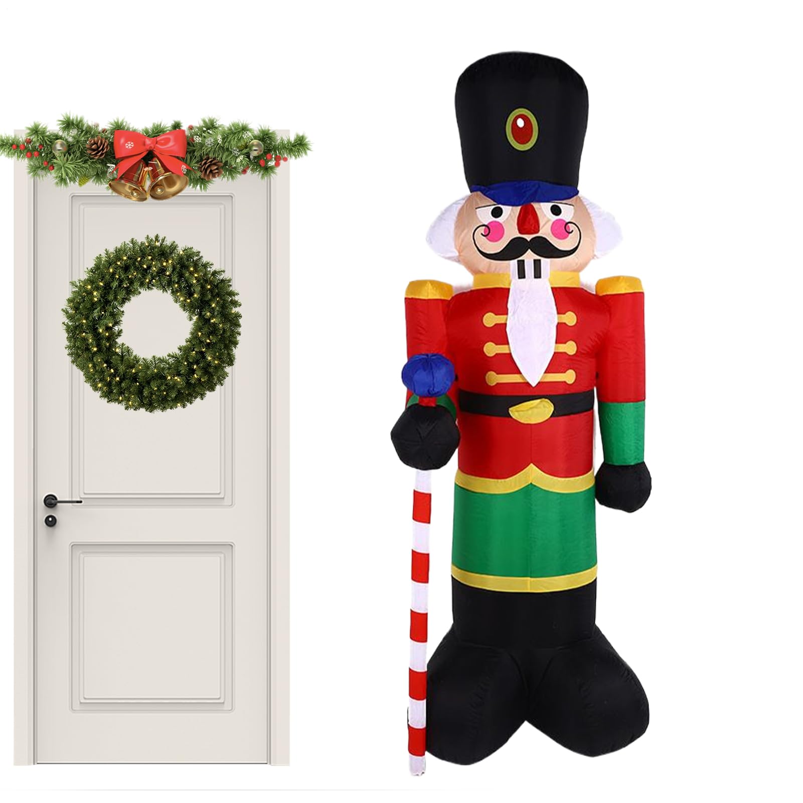 Casse-Noisette Gonflable Imperméable de Grande Hauteur pour Fêtes et Jardin