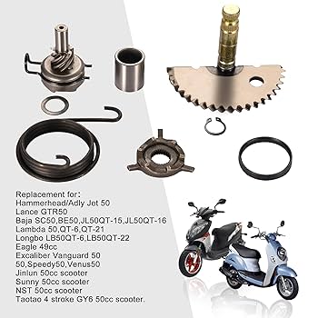 D 50　⑥ Zohisin gy6 bendix 7. 0×6. 0×6. 0 starter motor gear