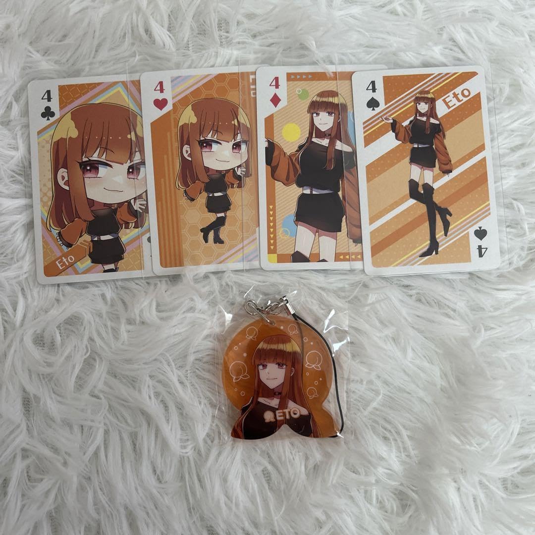 カラフルピーチ　えと　トランプ カラフルピーチ トランプ ブロマイド えとさんセット - メルカリ