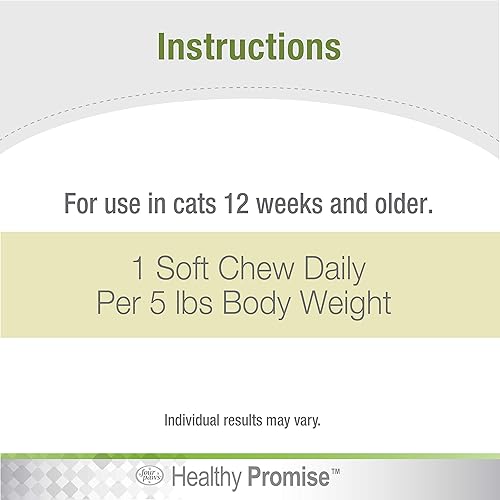 Miniatura 5 de Four Paws Healthy Promise Pre y probióticos para gatos masticables suaves 90 unidades