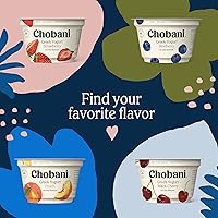 Vista 6 de Chobani yogur griego sin grasa, Colchón de frutillas 5.3 onzas