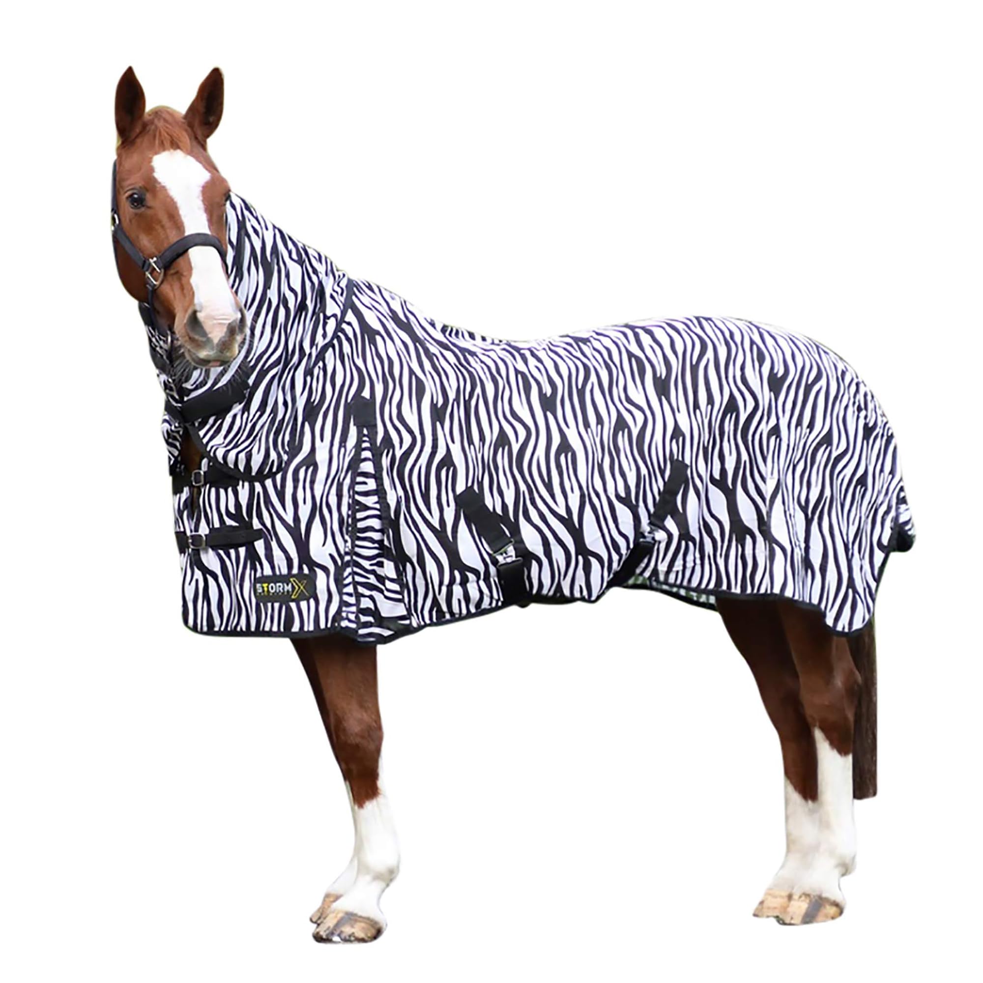 StormX Original Sweet Itch Zebra Rug - Black/White (4'6")