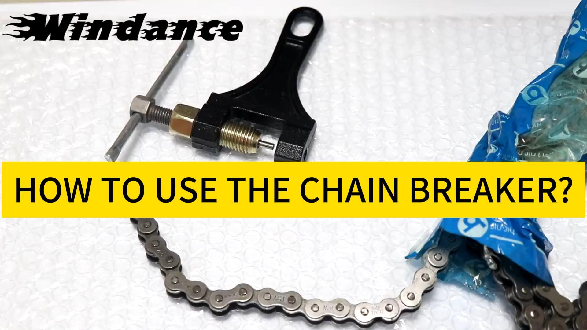 Image of Windance Chain Link Breaker Tool, High Carbon Steel Chain Link Pin Removal Tool for #420-530 Chain Motorcycle Dirt Pit Bike ATV Quad Go Kart Scooter