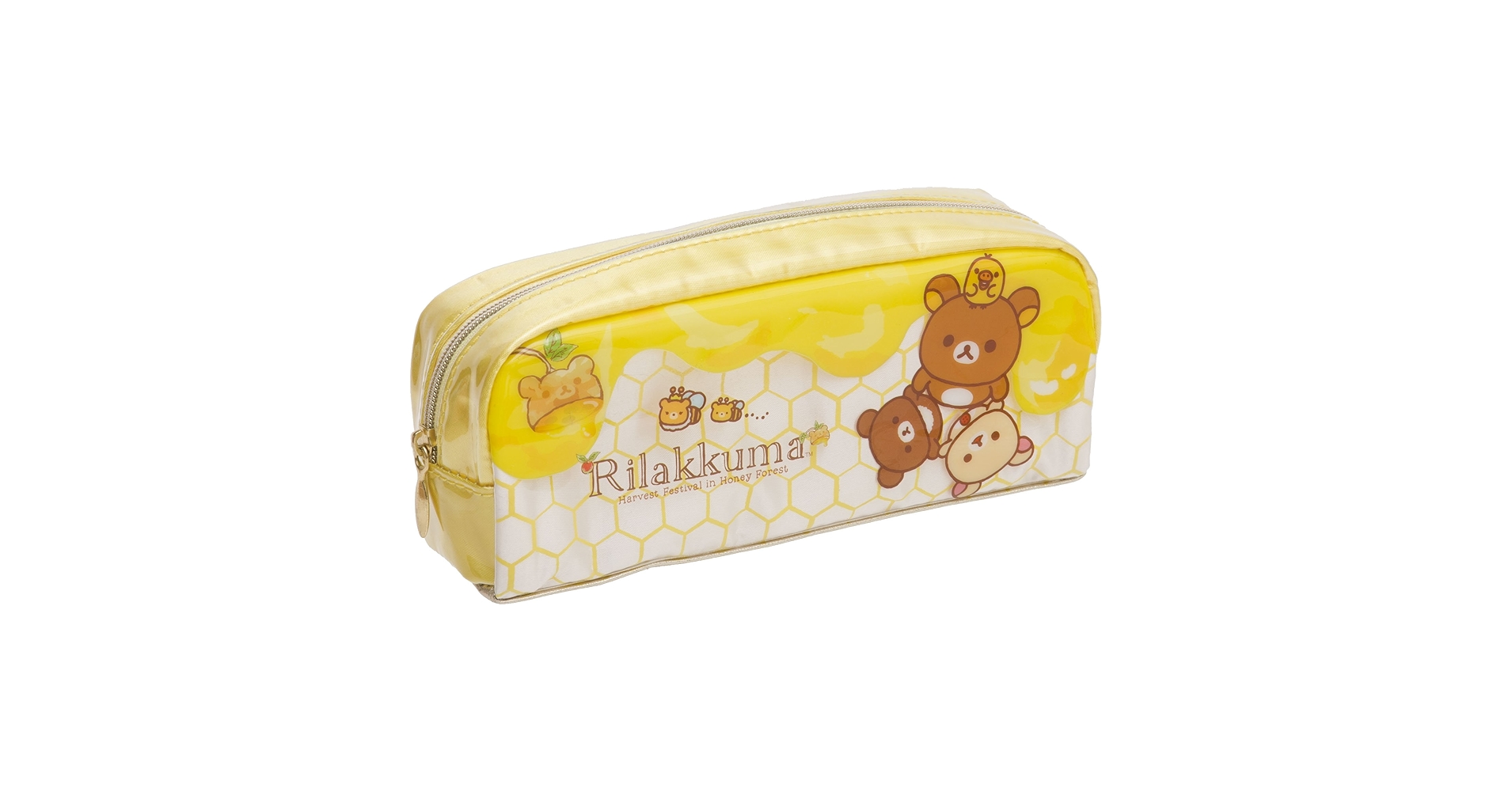 リラックマのペンケース Amazon.co.jp: サンエックス リラックマ ペンケース はちみつの