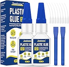 2 x 30g Super Glue Extra Strong Glue for PLA, ABS, Plastic, Models, Acrylic Glass, 3D Printing, Amateur and Professional Use, Strong Adhesive & Quick Drying