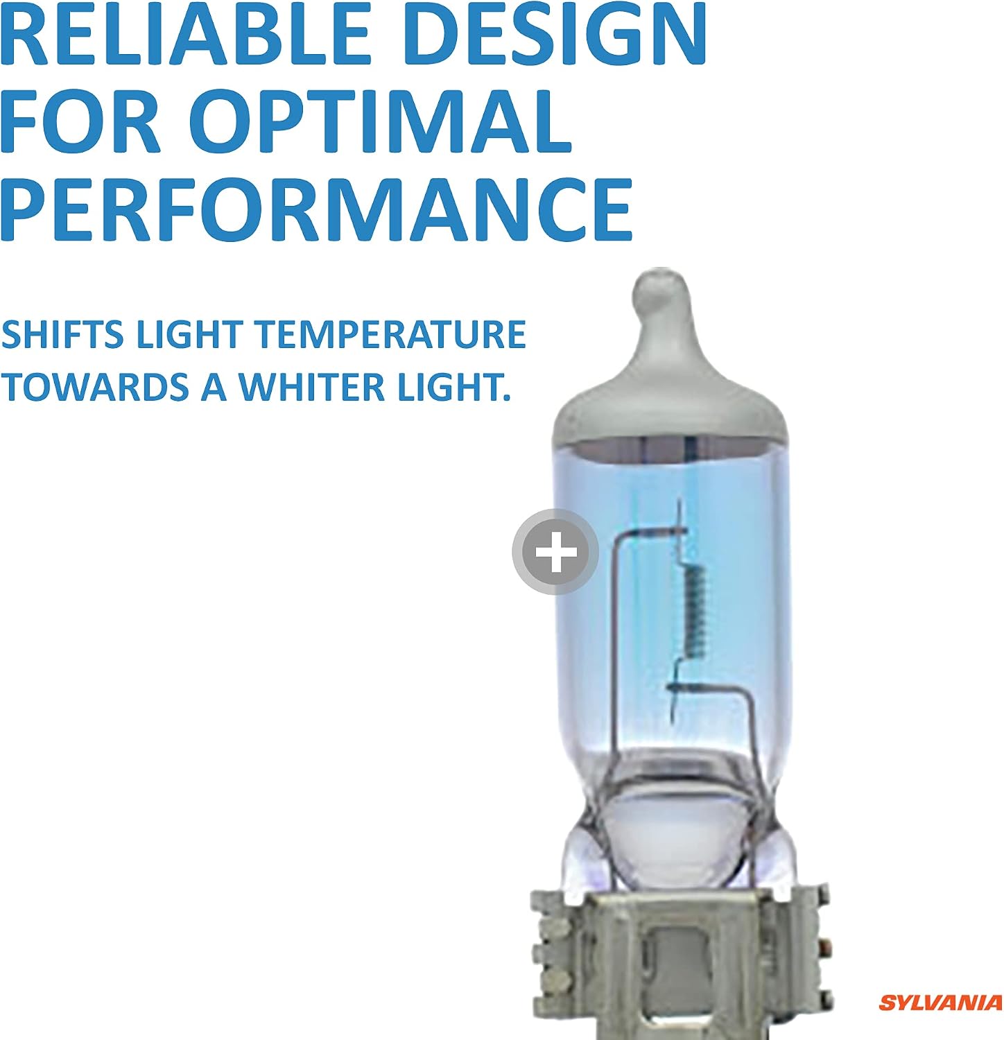 SYLVANIA - 9006XS SilverStar - High Performance Halogen Headlight Bulb, High Beam, Low Beam and Fog Replacement Bulb, Brighter Downroad with Whiter Light (Contains 2 Bulbs)