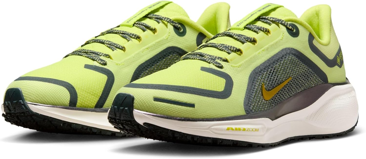 Nike Pegasus 41 Gore-TEX Women's Waterproof Road Running Shoes (Cyber/Light Lemon Twist/Phantom/Seaweed)