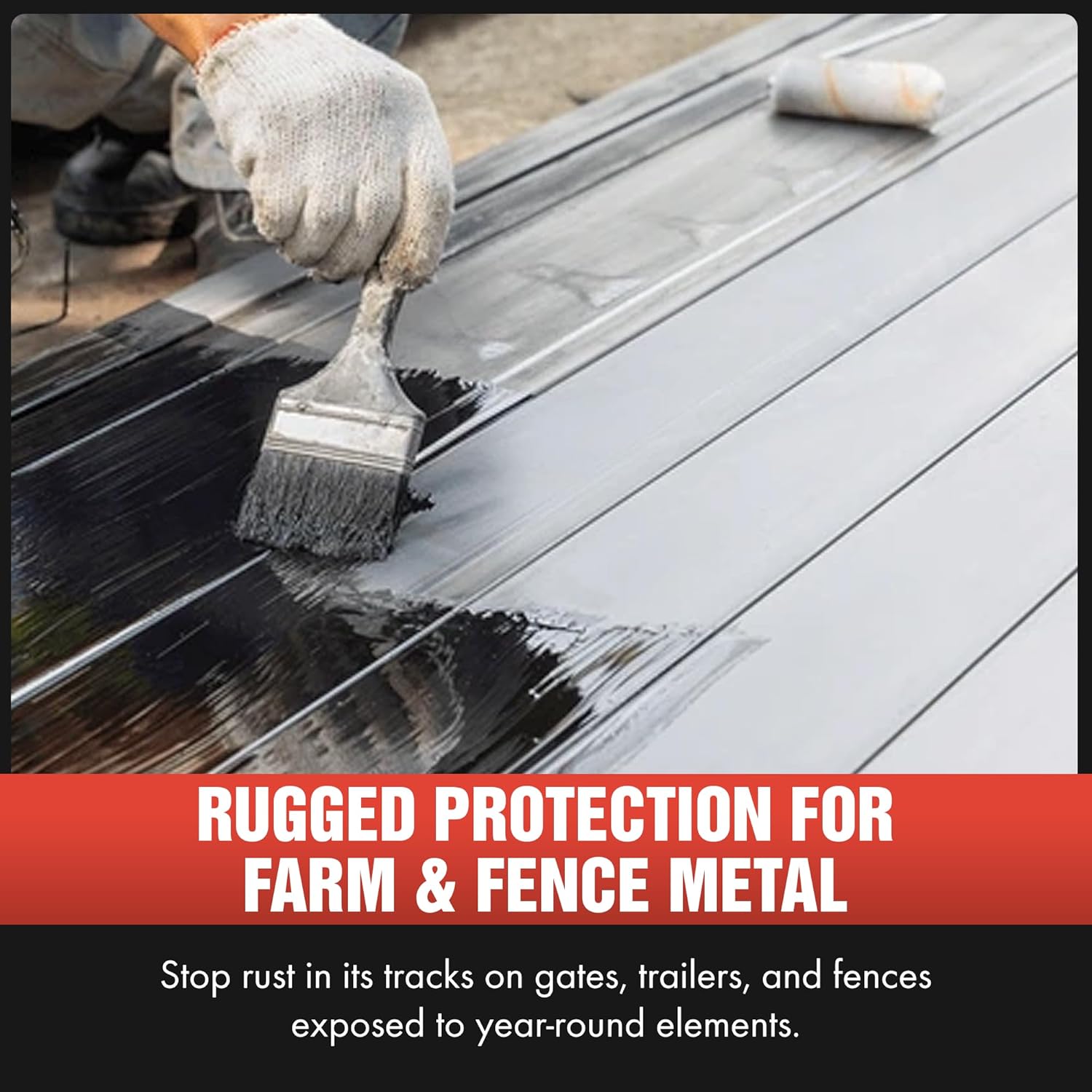 Rust Check Ultimate Rust Preventive Coating – Rust Inhibitor for Cars and Trucks – Anti Corrosion Coat for Rusted Frame – Automotive Metal Protection – Primer Seal and Repair Solution - 32 Fl Oz