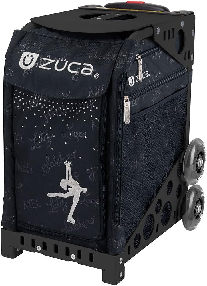 ZUCA Ice Queen Sport Insert Bag (Black (w/Flashing Wheels))