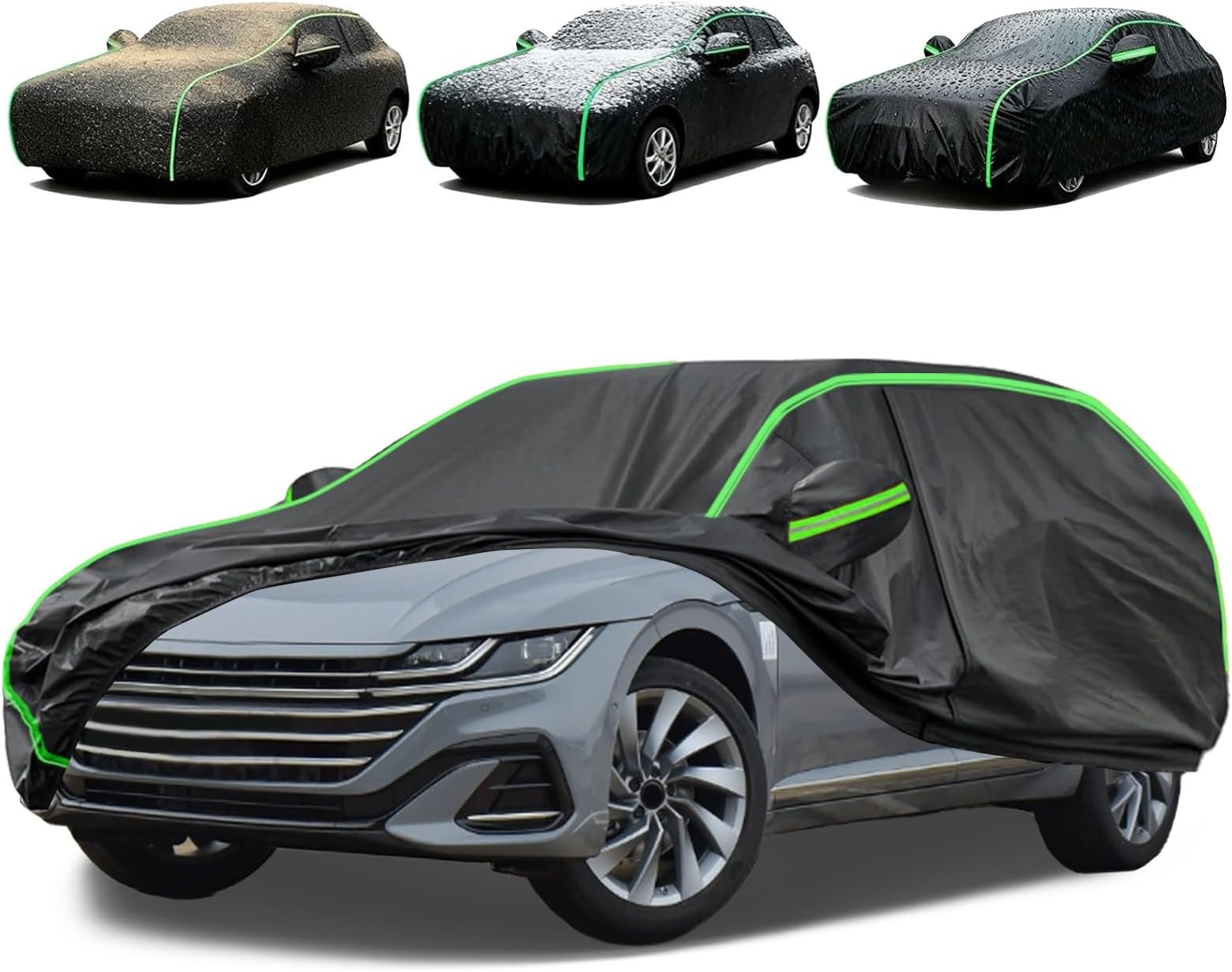 Car Cover Waterproof All Weather for Mercedes Benz GLA 200d,Car Covers for Outside Storage Windproof Snowproof Dustproof Scratch Resistant All Weather_cfh676