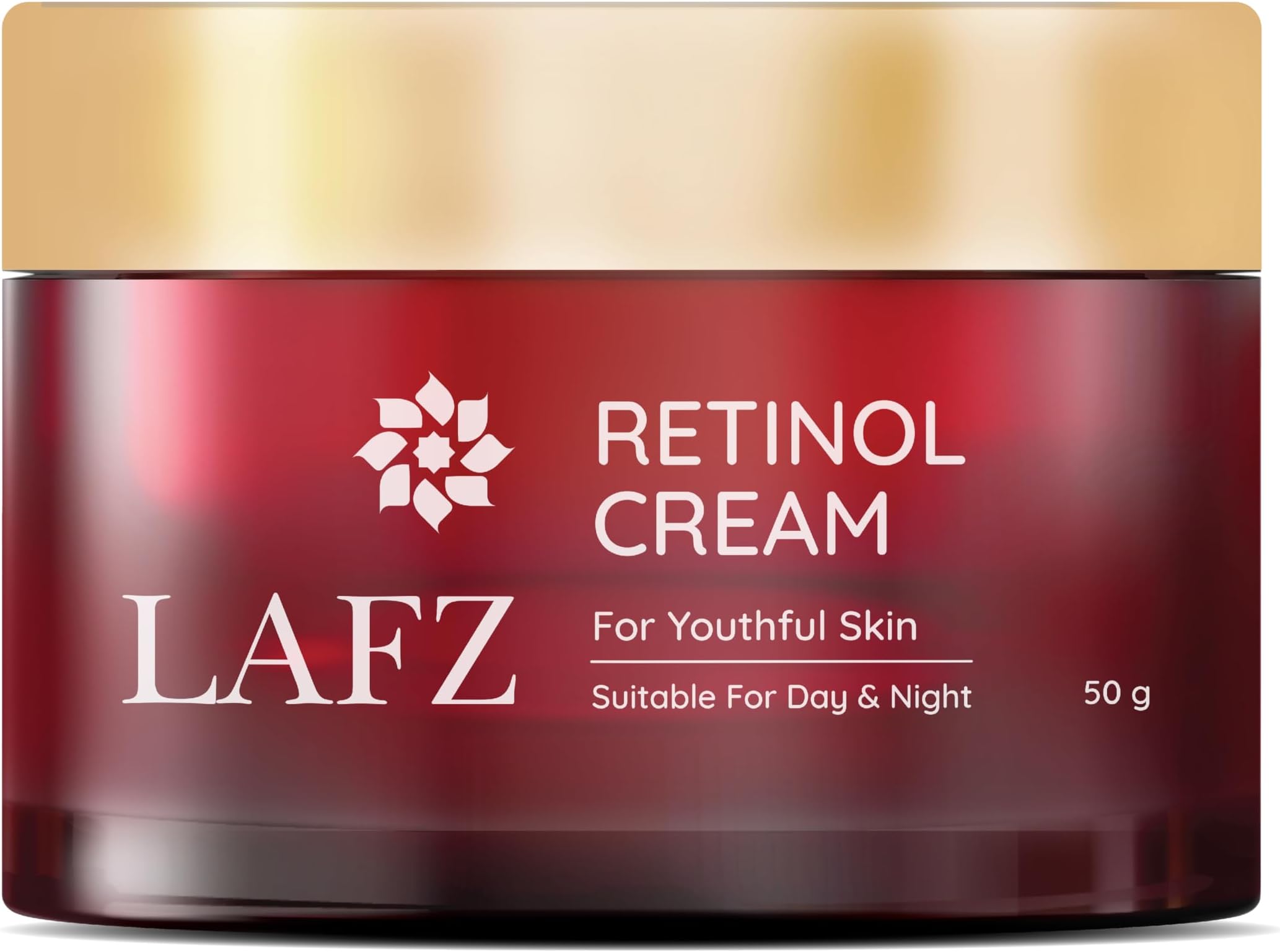 LAFZ Day & Night Retinol Face Cream For Glowing Skin | Anti-ageing cream for Youthful Skin | For Wrinkles & Fine Lines | For All Skin Types, 50 gm