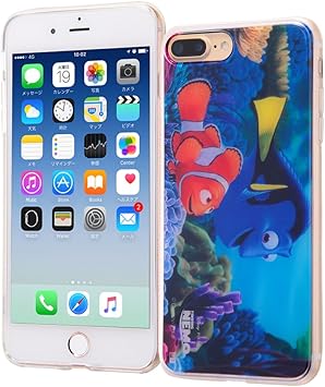 Amazon Co Jp Iphone 7 Plus ケース ディズニー 名場面シリーズ Tpuケース 背面パネル ファインディング ニモ3 家電 カメラ