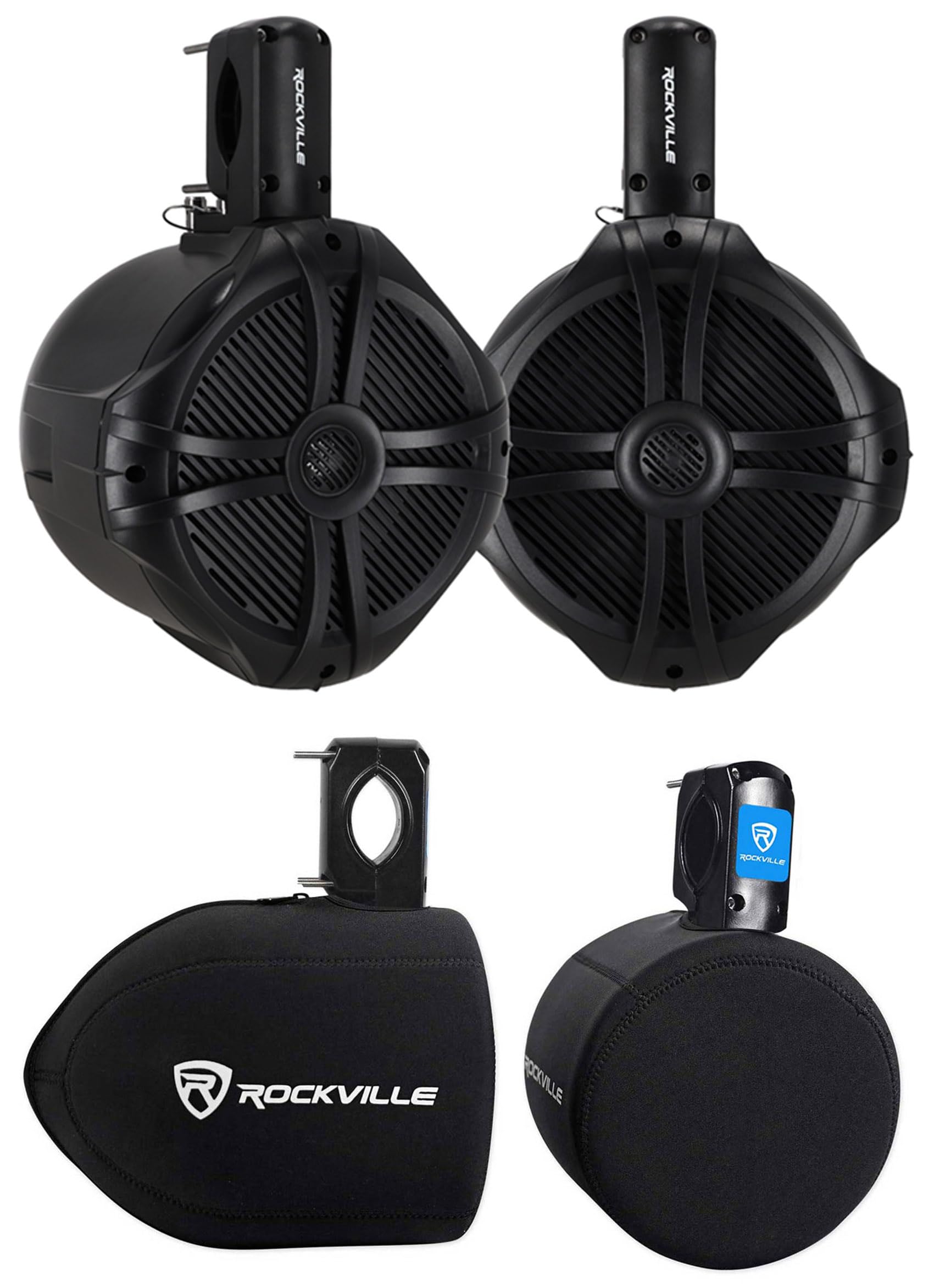 Amazon.com: Rockville RWB80B Black 8
