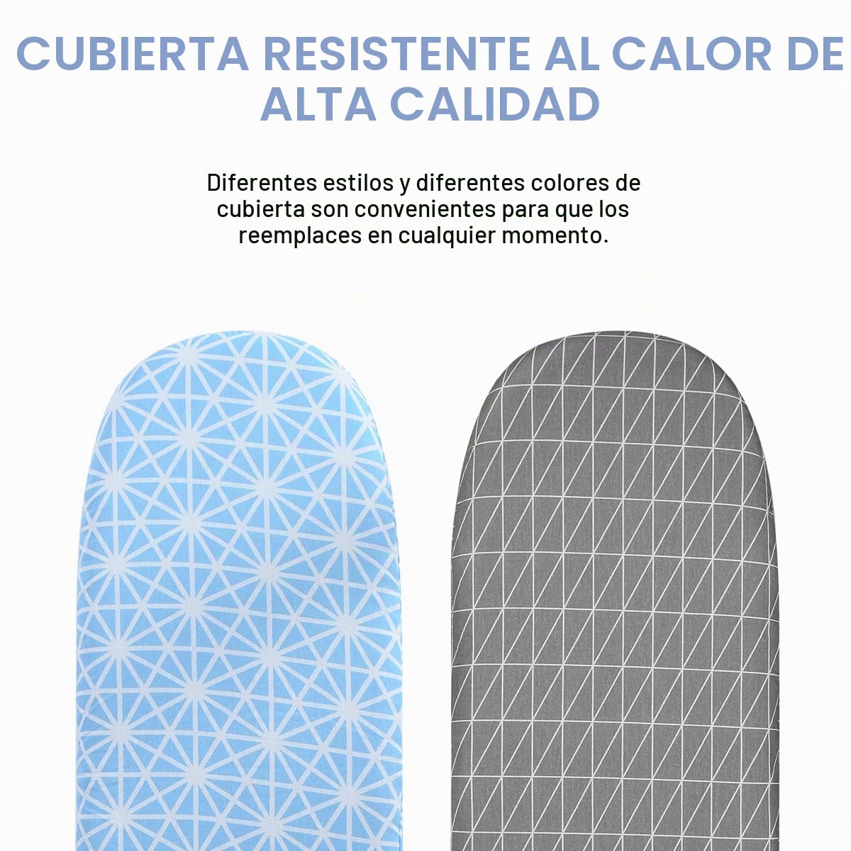Johgee Tabla de Planchar Plegable, Ahorro de Espacio para Plancha de Vapor 81.5 x 31 cm, Estable Tabla de Planchar de Vapor con Pies Antideslizantes (Gris)
