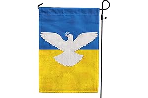 Ukrainian Garden Flag Small: Express Your Support with Vibrant Patriotic Colors