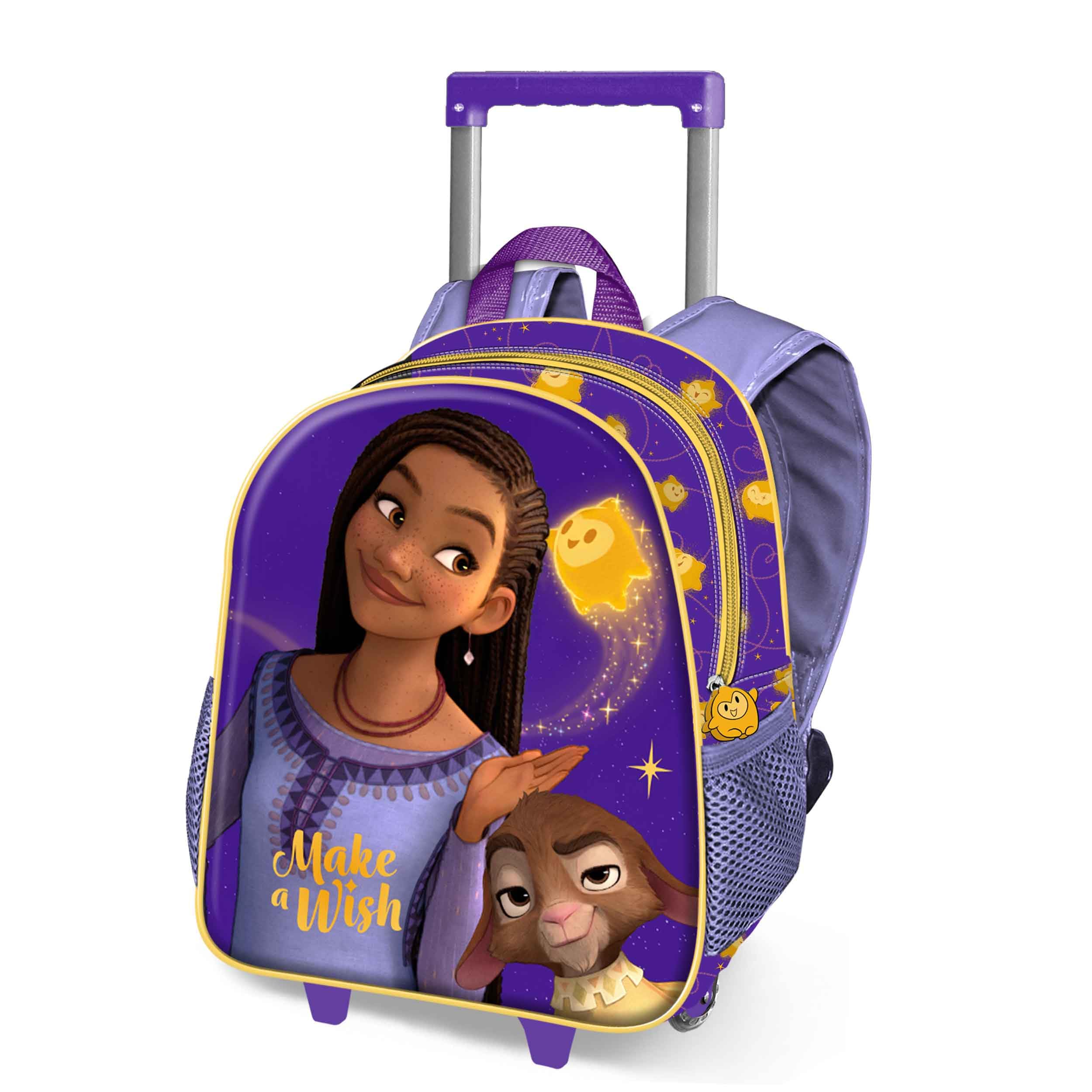 Disney Mochila 3d Con Ruedas Pequeña Mochila 3D con Ruedas Pequeña Unisex niños (Pack de 1)
