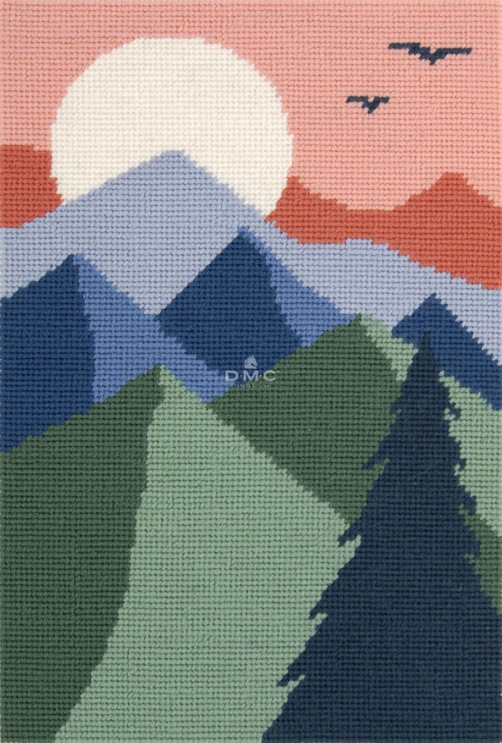 DMC Penelope Canvas Print Tapestry Mountain 20x30