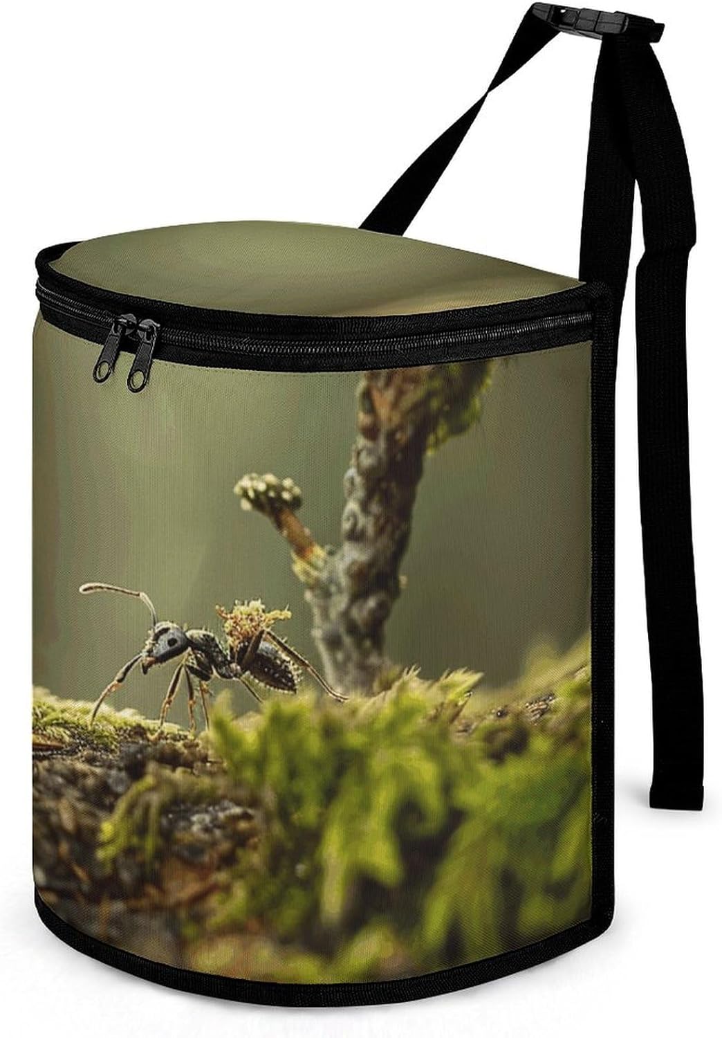 Hanging Car Trash Bag Protable Trash Can Ant Carrying Food Waterproof Garbage Bin for Car