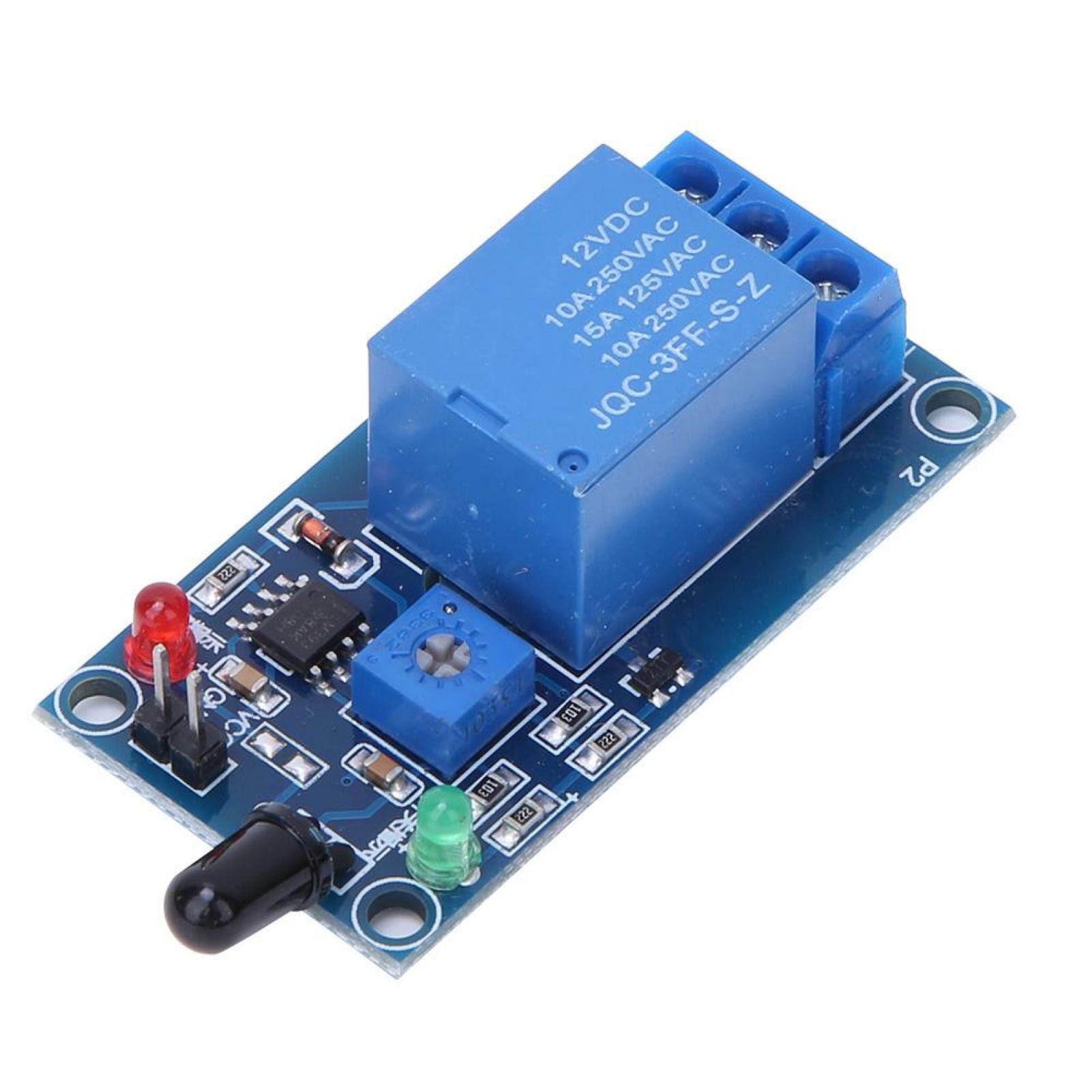 Buy 12VDC Fire Detection Sensor Easy Wiring Durable Flame Sensor ...