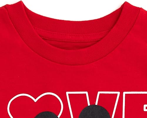 Miniatura 4 de Disney Mickey Mouse - Camiseta de San Patricio para el 4 de julio, Halloween, Navidad, para niños pequeños y grandes (2T - 10-12)