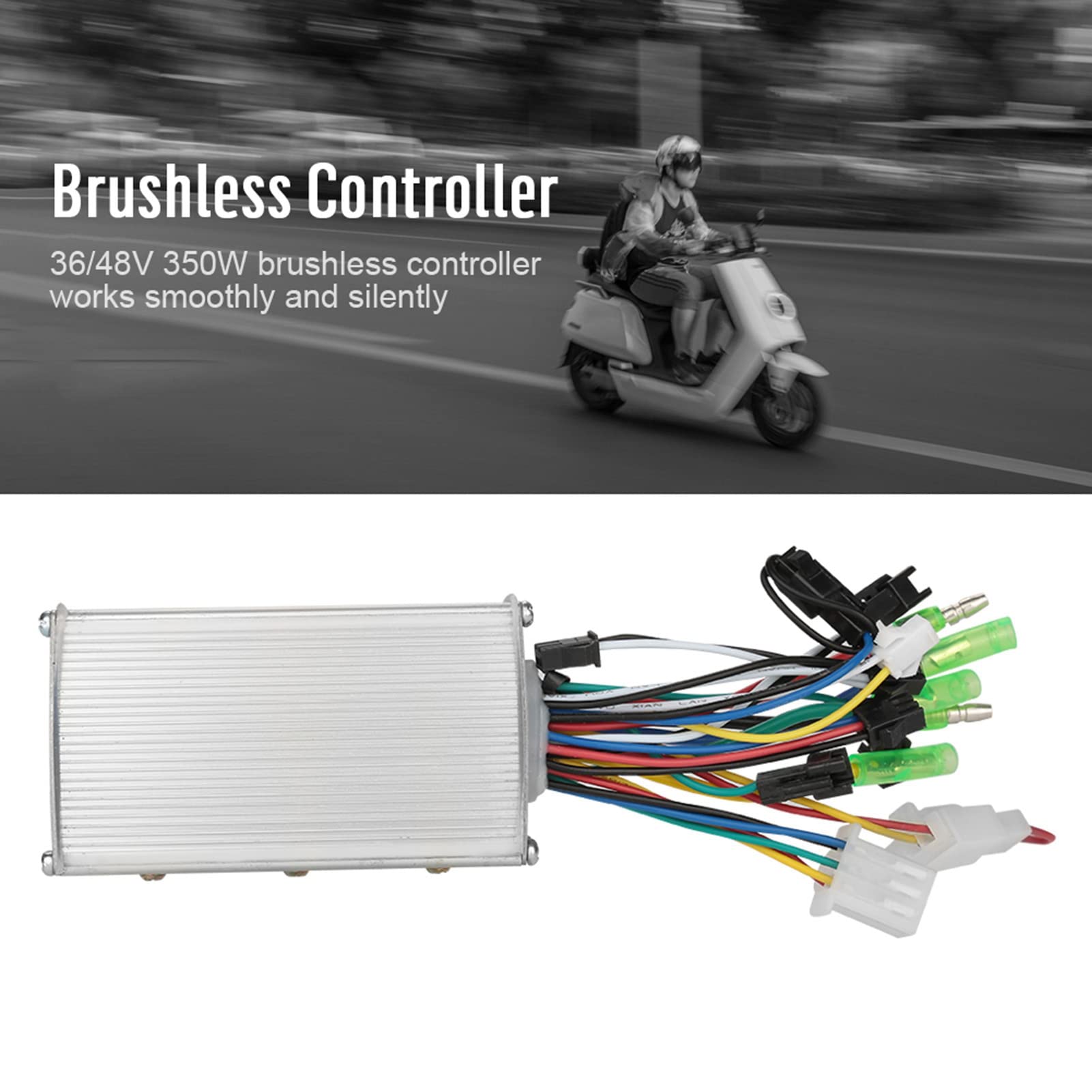 36v 250w centralina + Motore elettrico Controller, 36V / 48V 350W motore Brushless controller per Bicicletta elettrica scooter dc motor controller by lithium battery 36v
