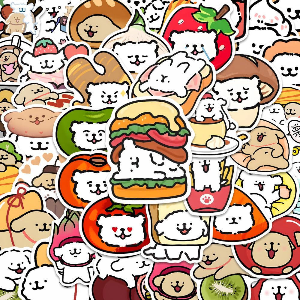 Amazon.co.jp: レトリバーとマルチーズ ステッカー 81枚セット