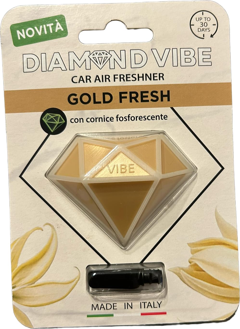 Diamond Vibe Profumatore Auto Fosforescenti