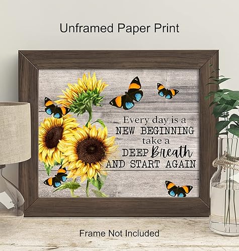 Miniatura 9 de Inspiring Positive Quotes Wall Decor - Inspirational Wall Art - Motivational Posters - Uplifting Encouragement Gifts for Women - Encouraging Sayings