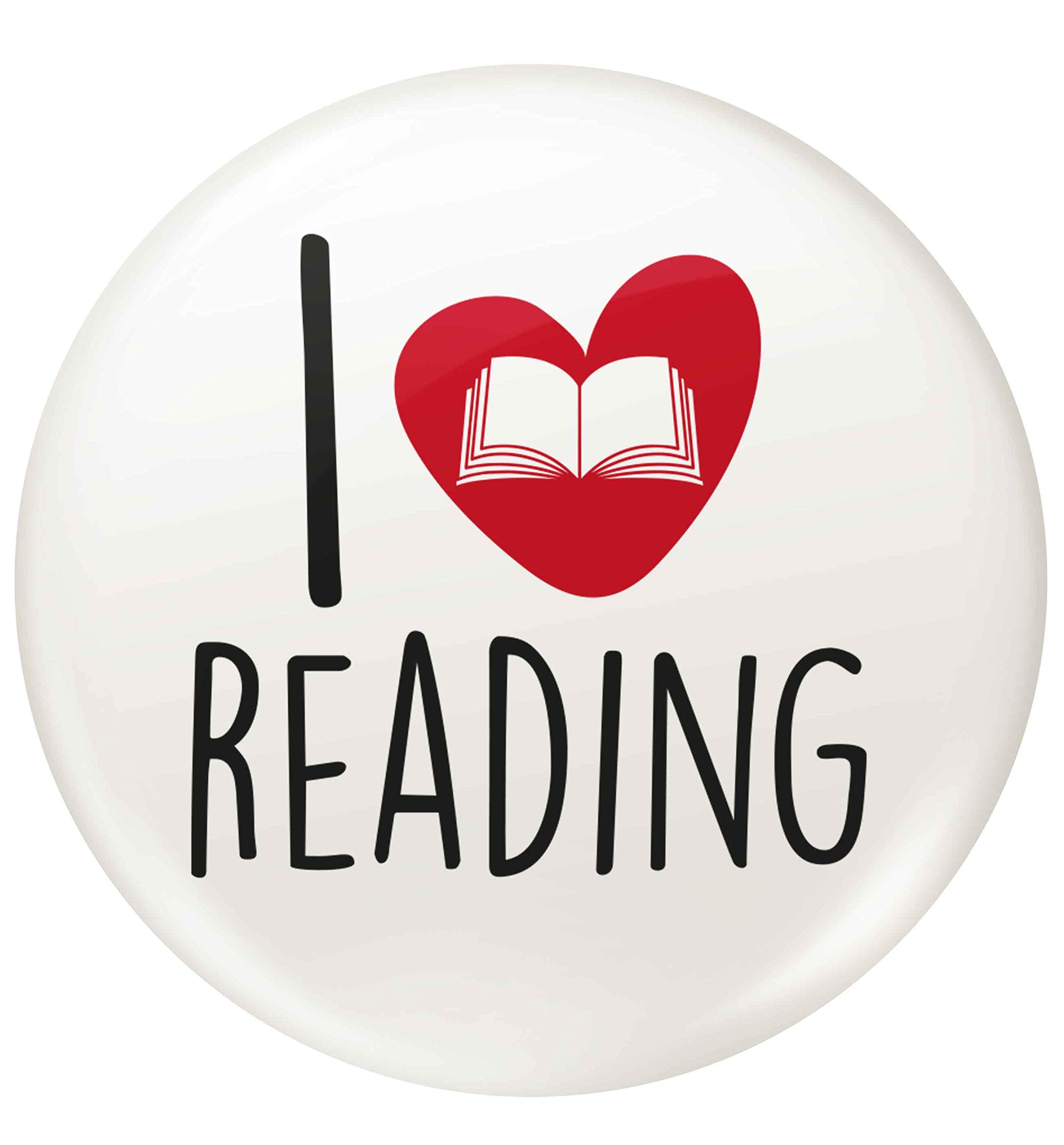 Flox Creative Pin Badge I Love Reading