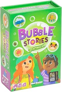 Comprar Blue Orange Bubble Stories Vacances- Votado como el Mejor Juego del año Infantil - Escape Game para niños - Juego de Cartas e imaginación o tu Hijo podrá Jugar Solo - Juego de Mesa a Partir de 4 años