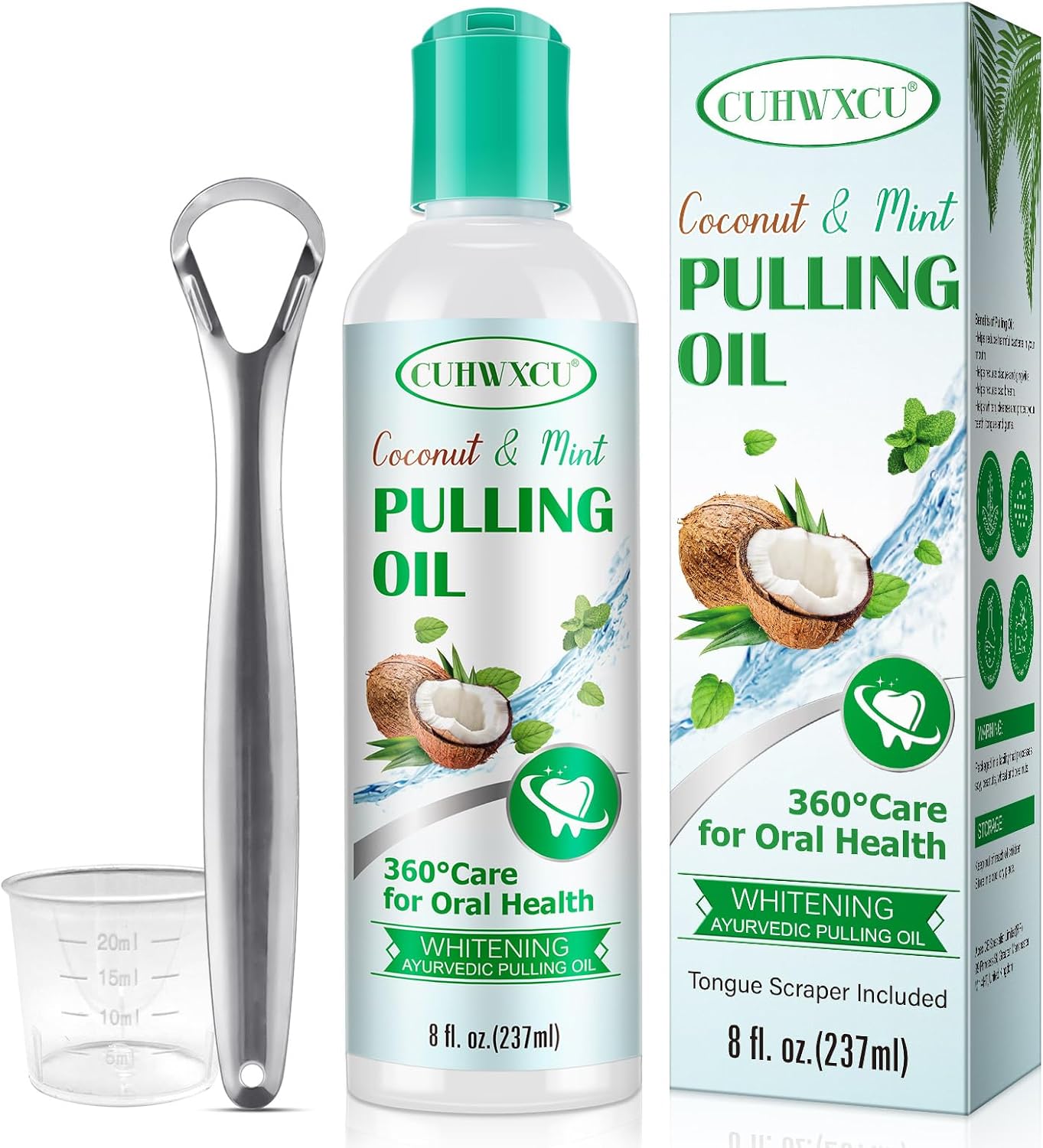 Peppermint Coconut Oil Pulling for Healthy Mouth Low Tox