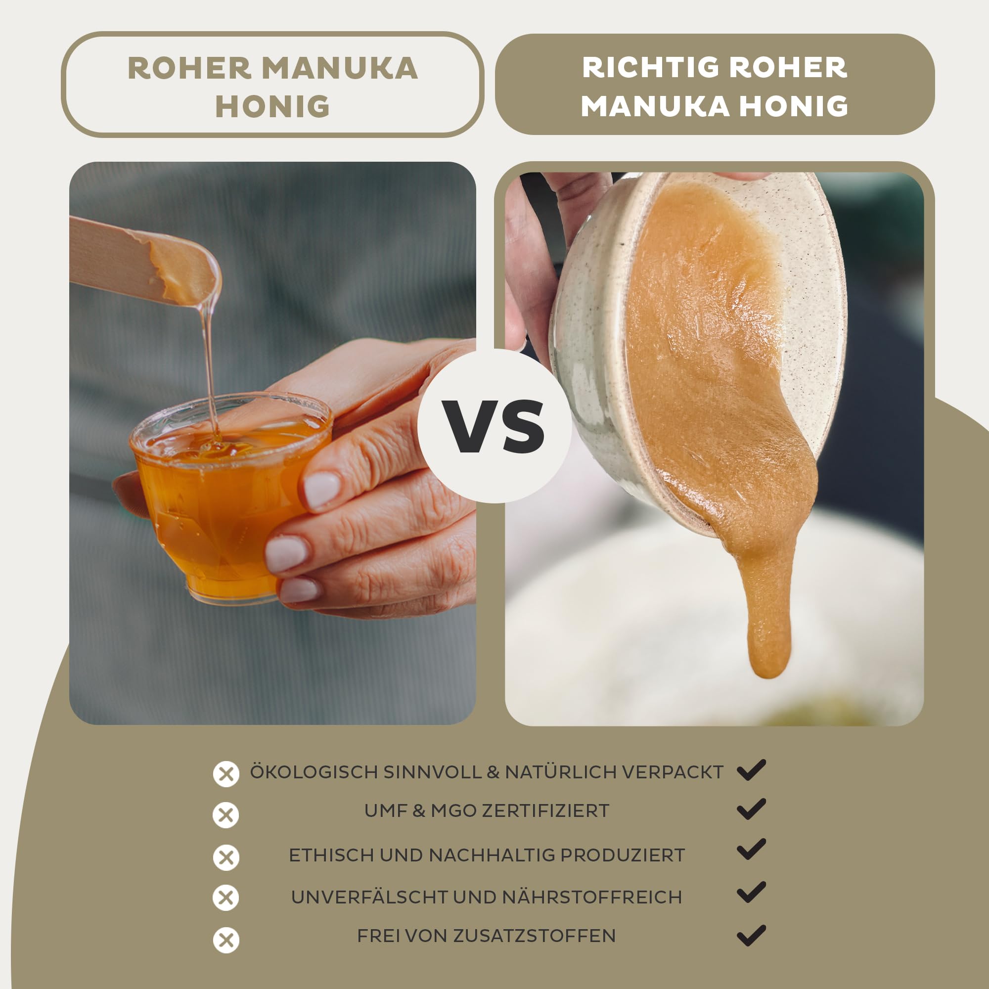 Steens Manuka Honey MGO 1122+ - 225 g rein roher 100% zertifizierter UMF 24+ - über Manuka Honig 1000 MGO - abgefüllt und versiegelt in Neuseeland