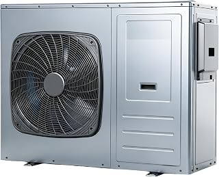 Luft-Wärmepumpe Warmwasser 12kW, COP 5.1, Warmwasser Wärmepumpe A+++, Brauchwasserwärmepumpe R290, Frequenzumwandlung Technologie, Heizen, Kühlen und Warmwasser 3-in-1, 5-75 ℃