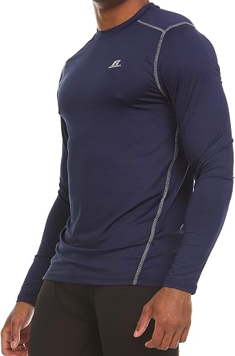 Russell Athletic Mens Fitted Not Tight Long Sleeve Performance T-Shirt