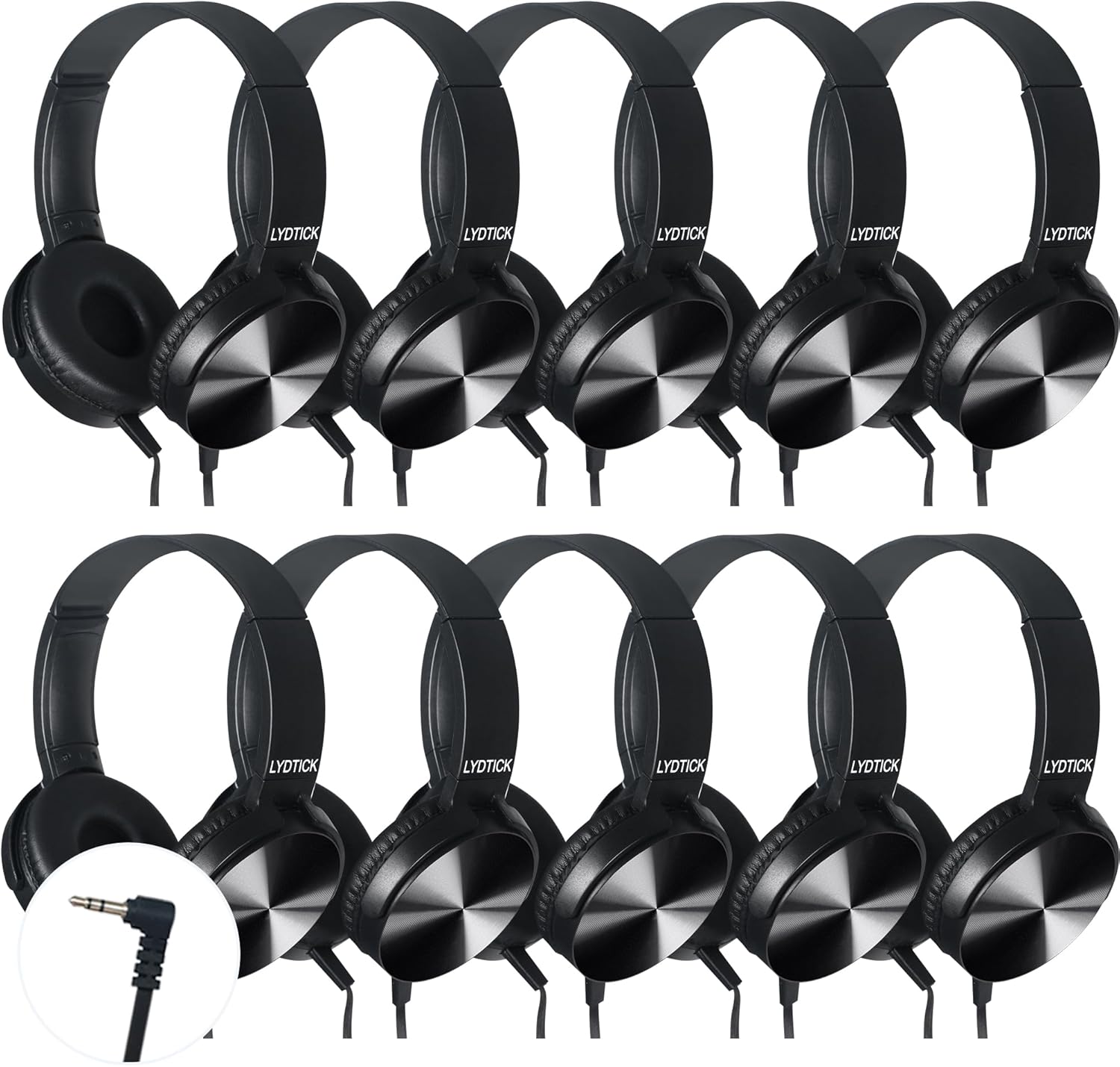 10 Pack Kids Headphones Bulk for School Classroom, Over-Ear Headphones Wired School Supplies for Kids Students Teachers, 3.5mm Jack(Multicolor)