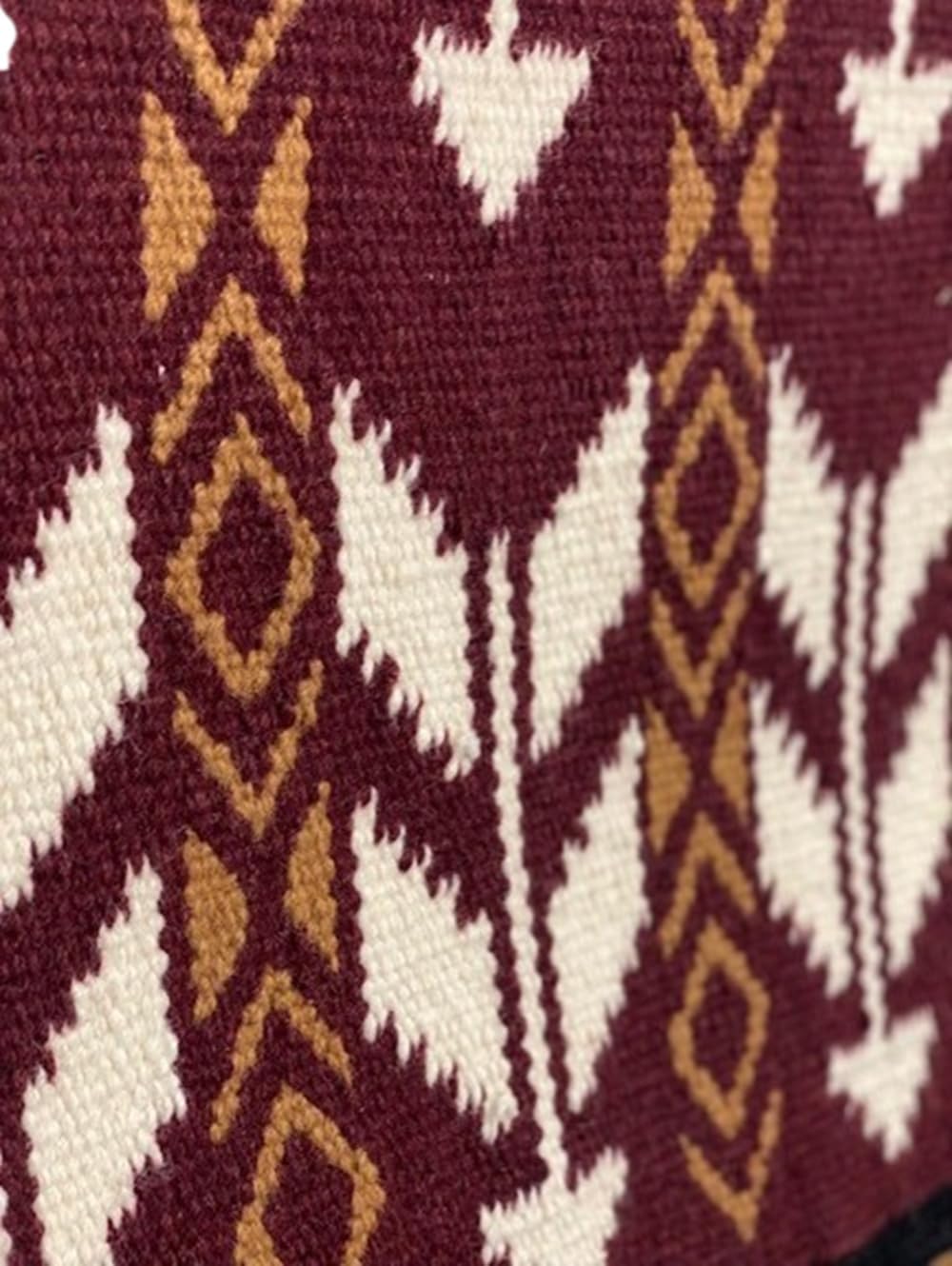 Handmade Western Ranch Saddle Blanket | Genuine New Zealand Wool Pad | Custom Equestrian Gear AM-341