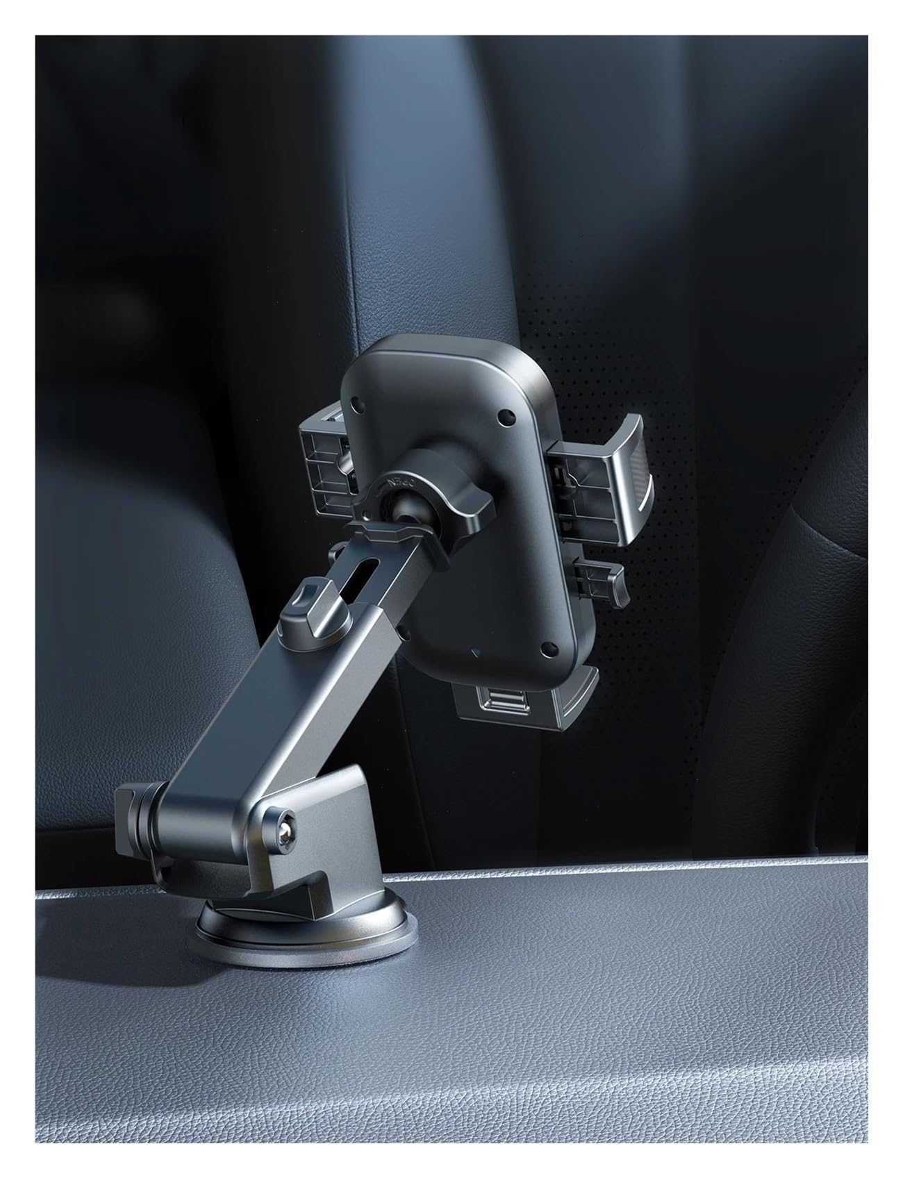Porta Cellulare Auto Supporto universale per telefono da auto, multifunzione, girevole a 360 gradi, con clip di fissaggio per specchietto retrovisore per auto(Dashboard)