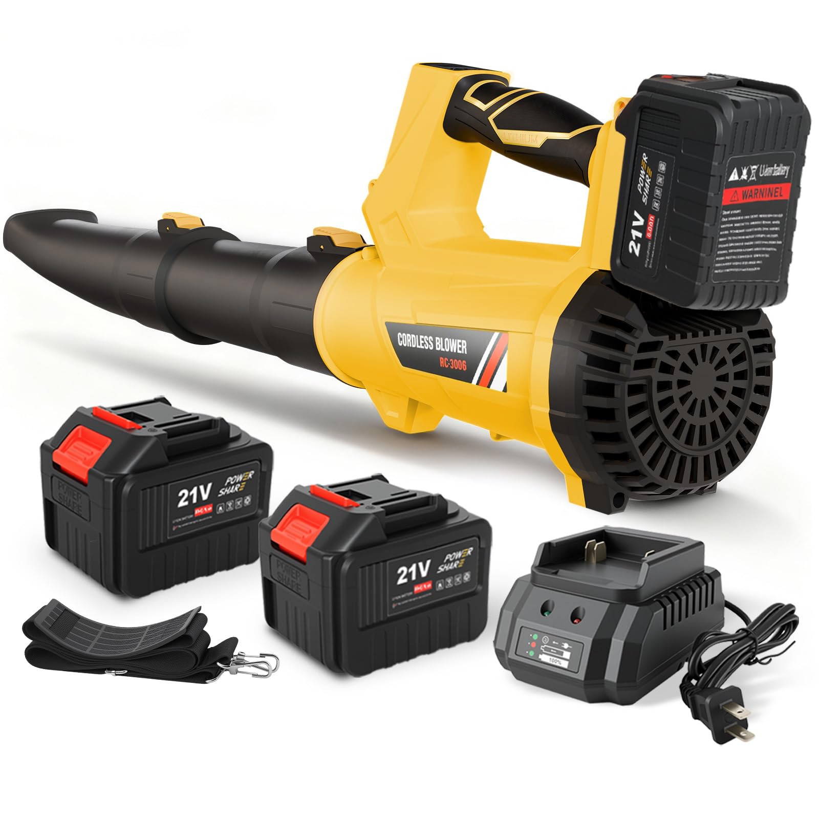 Locker.Ink | Spring Cleaning Made Easy: 20 Cordless Leaf Blowers You Need ALSO GO Cordless Leaf Blower (2×6.0Ah)