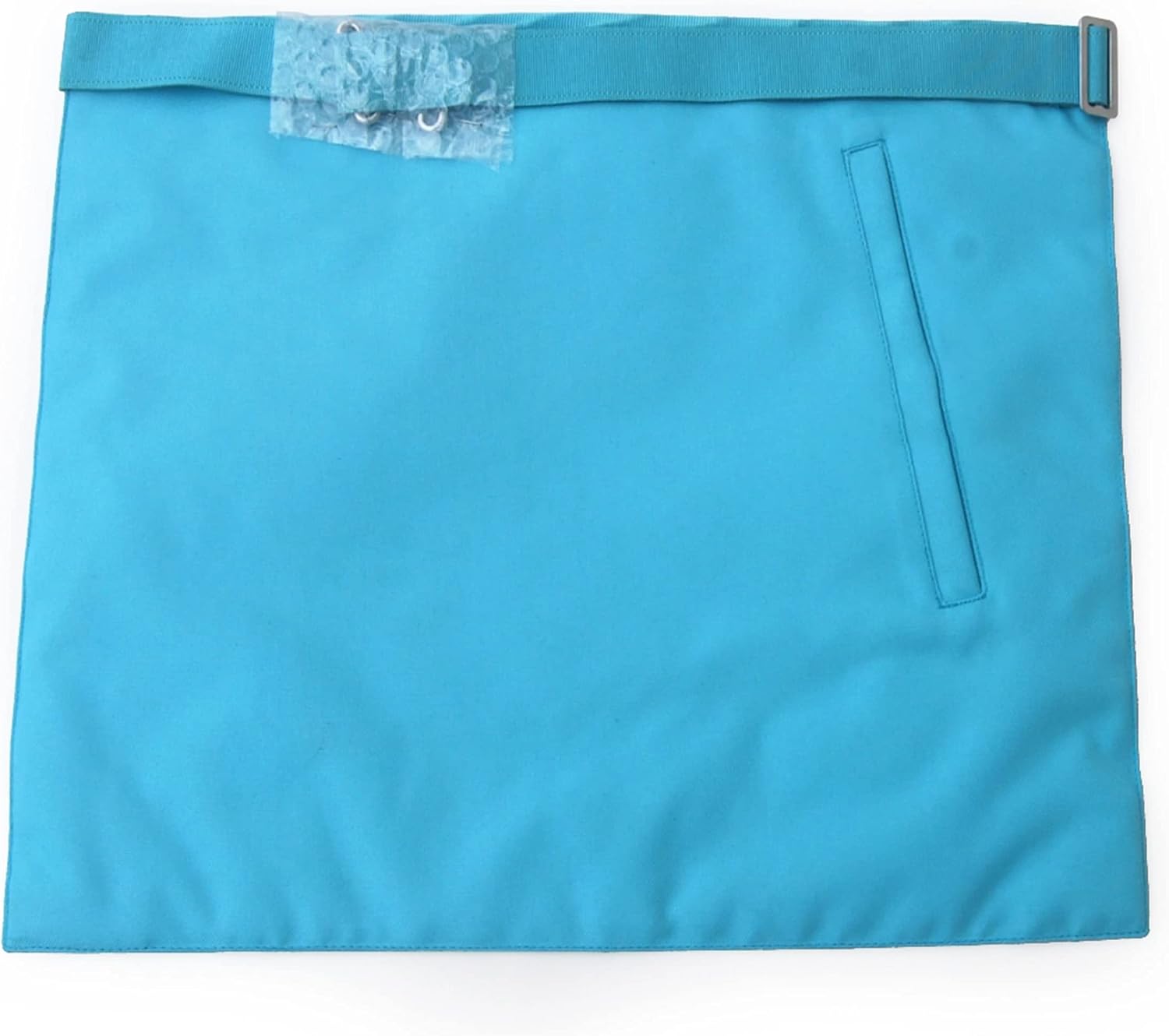 Bricks Masons Master Mason Craft English Regulation Apron - White & Turquoise