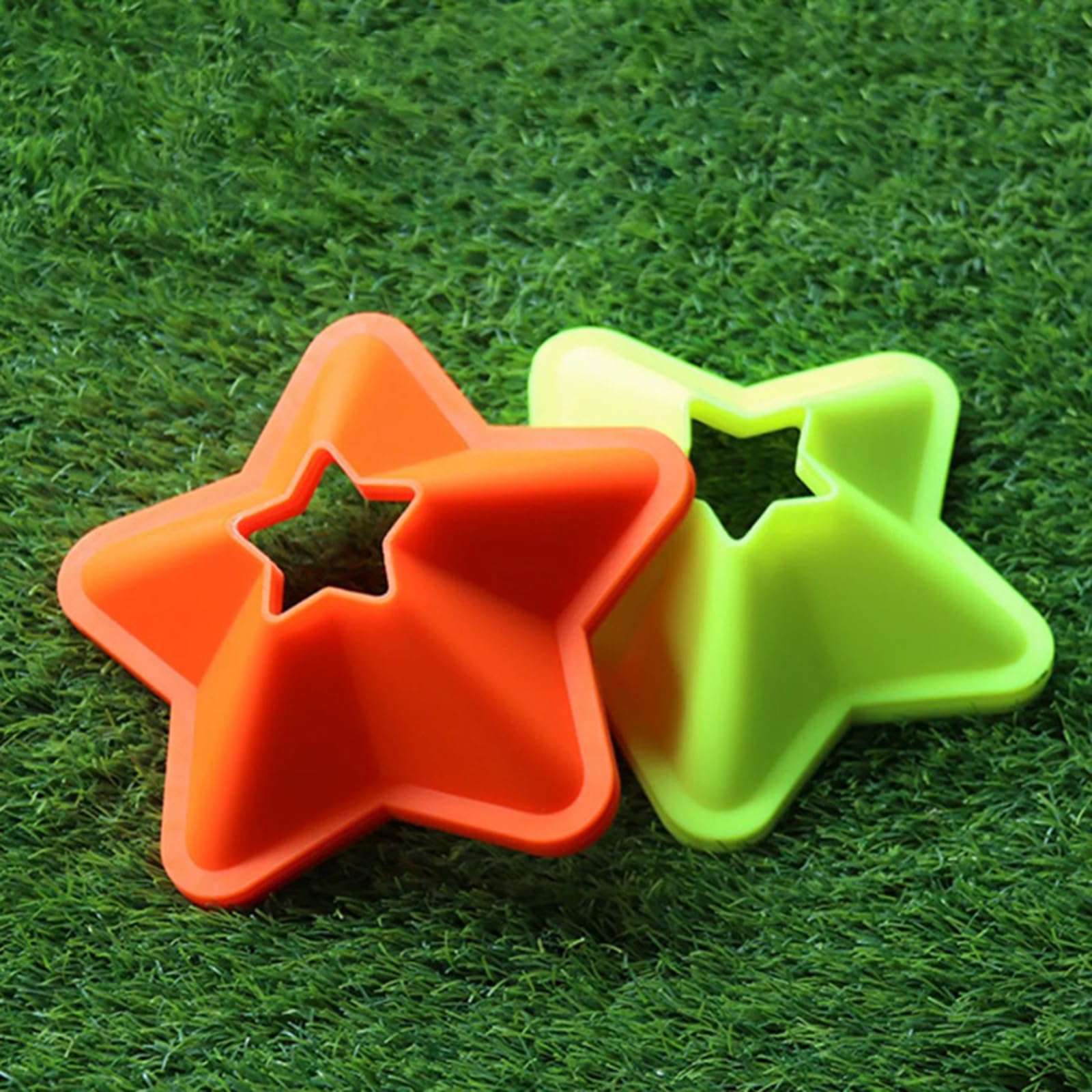 Genérico Equipo de Entrenamiento de fútbol Profesional, Conos de Estrella, marcadores de Durabilidad, Mejora la precisión de los pases, marcadores de fútbol con Dibujos de Estrellas