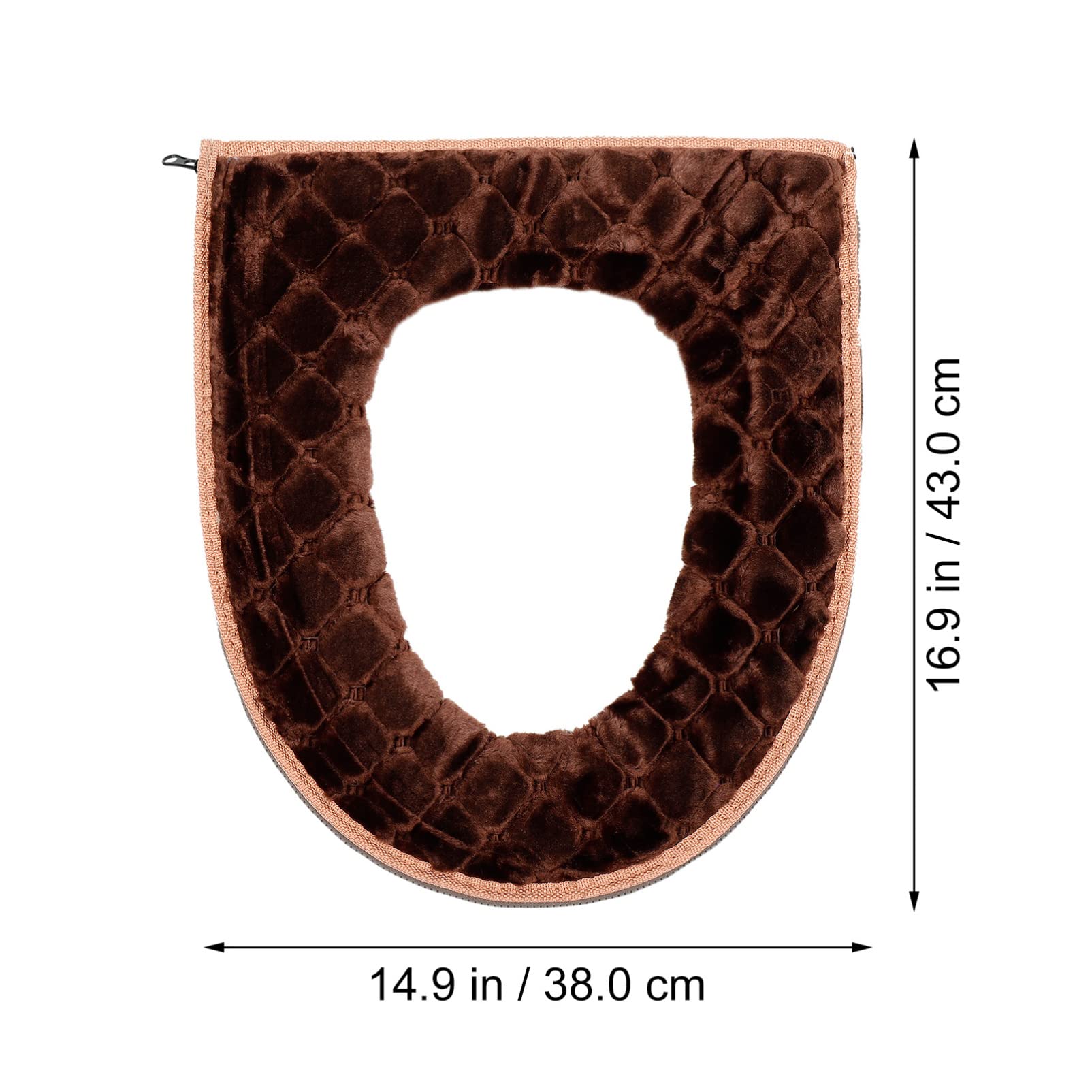 Cabilock Versatile Toilet Seat Pad Heavy Duty Washable Reusable Comfortable Bathroom Supply