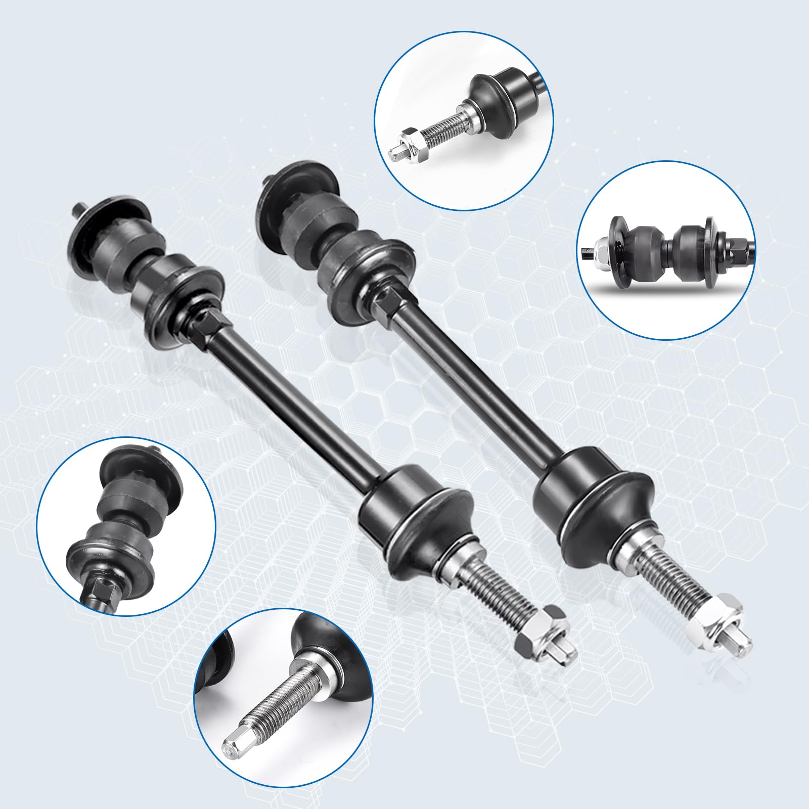 Amazon.com: K80894 Front Sway Bar Link Kit Compatible With 2006