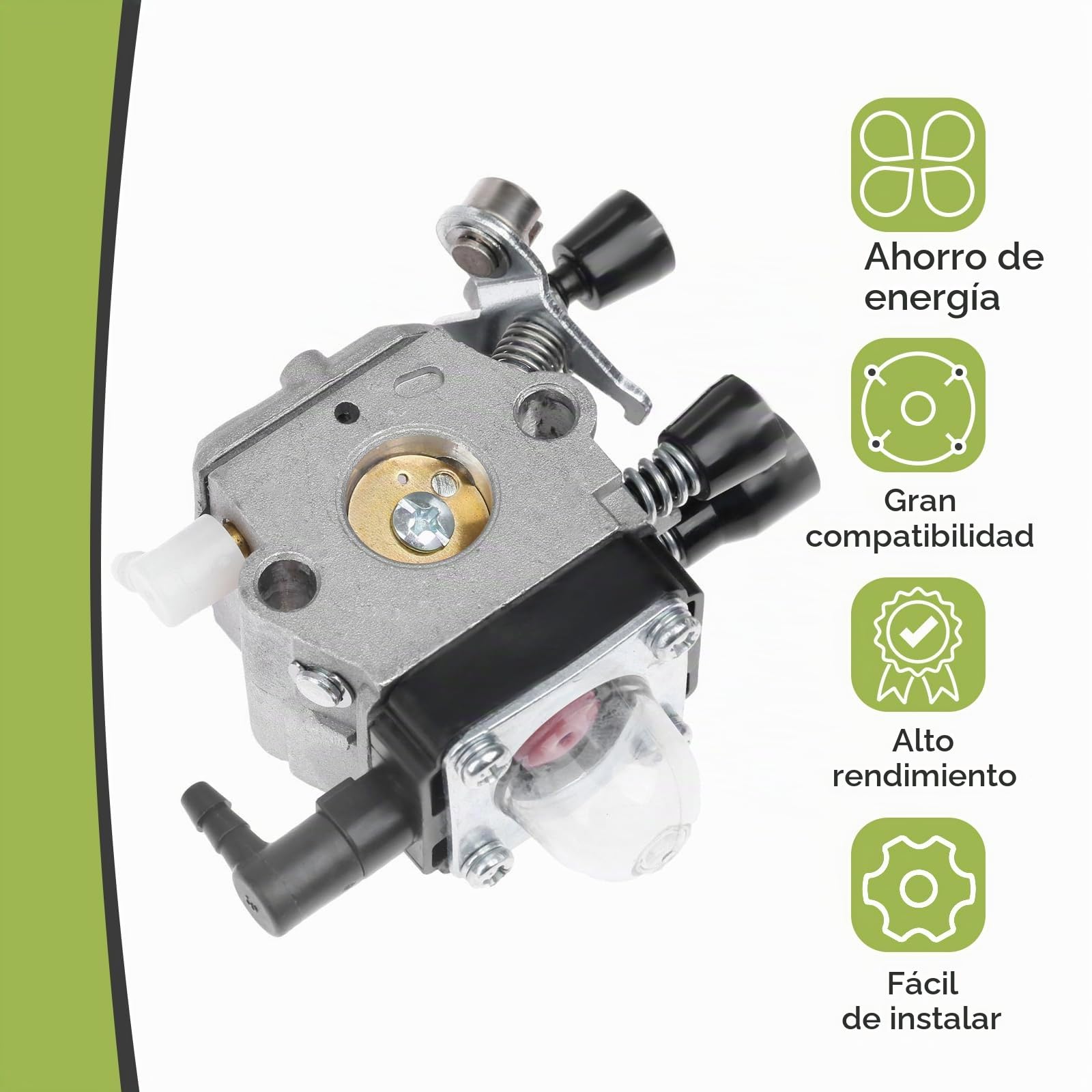Carburador de repuesto para motosierra Stihl FS38 HS45 FS45 FS46 FS55 OEM Zama C1Q-S186