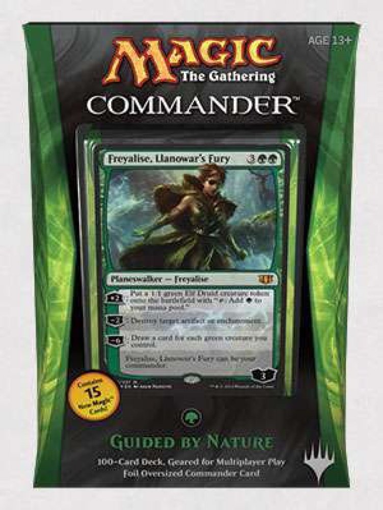 Magic The Gathering Commander 2014 Guided by Nature Deck : Amazon.sg: Toys