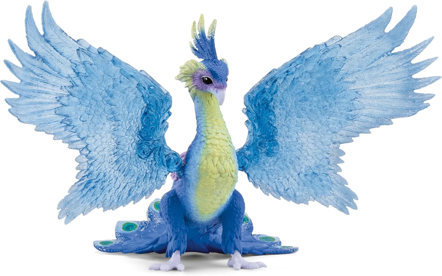 schleich BAYALA | Magiczny Paw 70794 | Szczegółowa figurka z ruchomymi, przezroczystymi skrzydłami oraz magnesem | Wspaniały prezent dla dziewczynek i chłopców | Figurka od 5 lat | 18 × 30 × 17 cm
