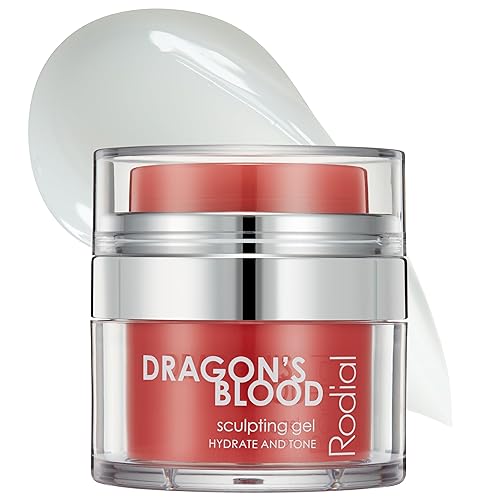 Rodial Dragon's Blood Sculpting Gel 0.3 fl oz – Crema facial rejuvenecedora y ultrahidratante – Fórmula refrescante de gel/crema – Fórmula de