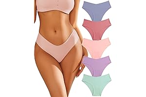 Women's Seamless Underwear - Soft Stretch Briefs