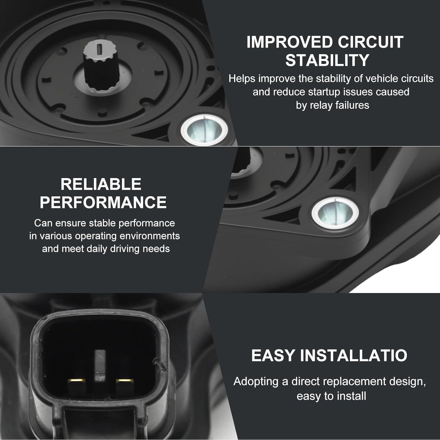 EATAKWARD 4631033010 Brake Parking Actuator, Replacement for Toyota Avalon Camry Corolla RAV4 2018-2022, Replacement for Lexus ES250 IS300 NX250 RC300 2019-Up