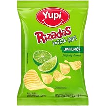 Yupi Rizadas Potato Chips, Lemon Flavored, 4.05 oz