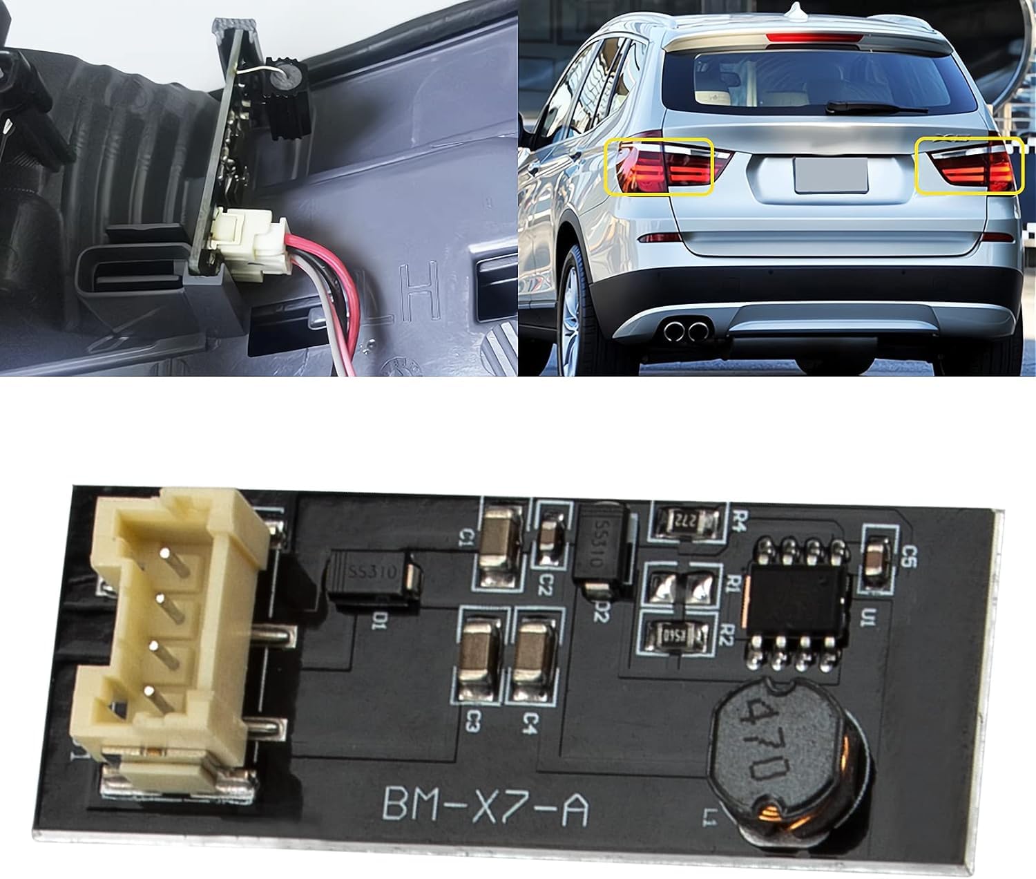 Faro Fanale Posteriore Destro X3 F25 2010-2015 Interno A LED Rosso - Foto 13